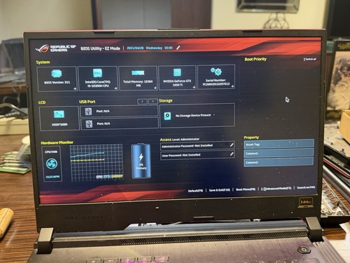 Rog strix g15 - g15, on